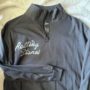 Rolling Stones quarter zip